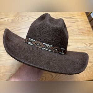 Custom War Bonnet 20x Chocolate Grizzly Cowboy Hat